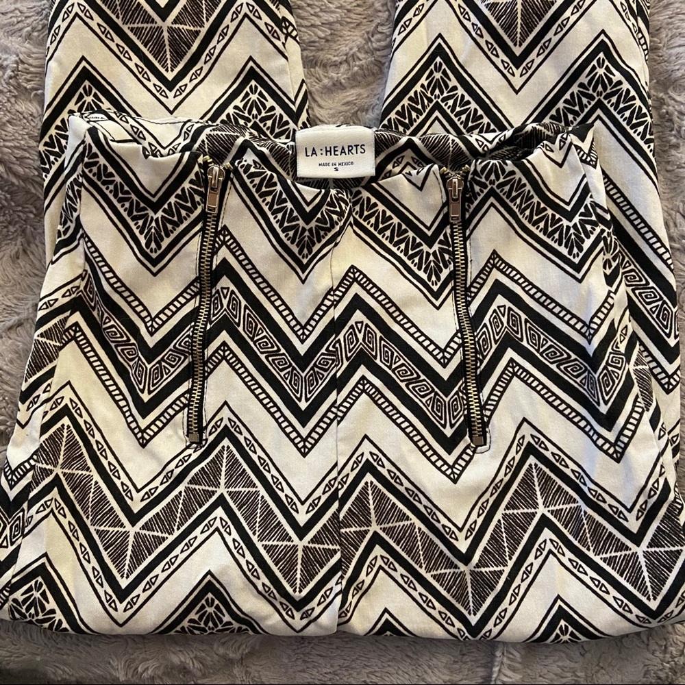 LA Hearts Print Skinny Jeans